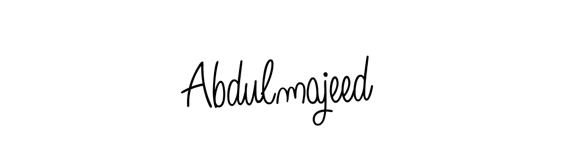 Make a beautiful signature design for name Abdulmajeed. With this signature (Angelique-Rose-font-FFP) style, you can create a handwritten signature for free. Abdulmajeed signature style 5 images and pictures png