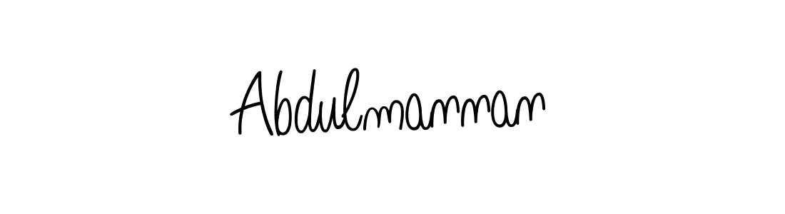 How to Draw Abdulmannan signature style? Angelique-Rose-font-FFP is a latest design signature styles for name Abdulmannan. Abdulmannan signature style 5 images and pictures png