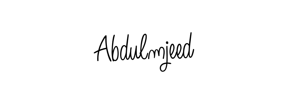 Create a beautiful signature design for name Abdulmjeed. With this signature (Angelique-Rose-font-FFP) fonts, you can make a handwritten signature for free. Abdulmjeed signature style 5 images and pictures png