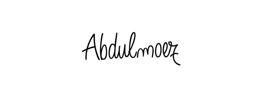 Abdulmoez stylish signature style. Best Handwritten Sign (Angelique-Rose-font-FFP) for my name. Handwritten Signature Collection Ideas for my name Abdulmoez. Abdulmoez signature style 5 images and pictures png
