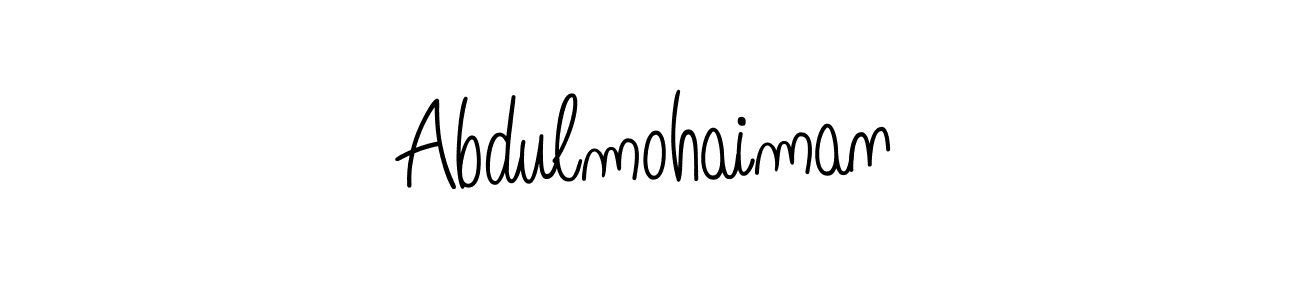 Best and Professional Signature Style for Abdulmohaiman. Angelique-Rose-font-FFP Best Signature Style Collection. Abdulmohaiman signature style 5 images and pictures png