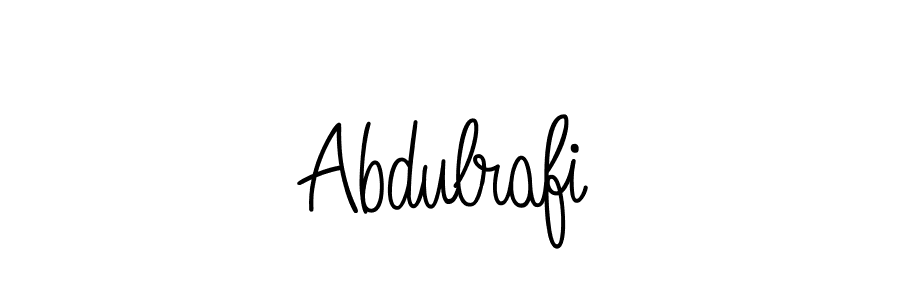 Make a beautiful signature design for name Abdulrafi. Use this online signature maker to create a handwritten signature for free. Abdulrafi signature style 5 images and pictures png