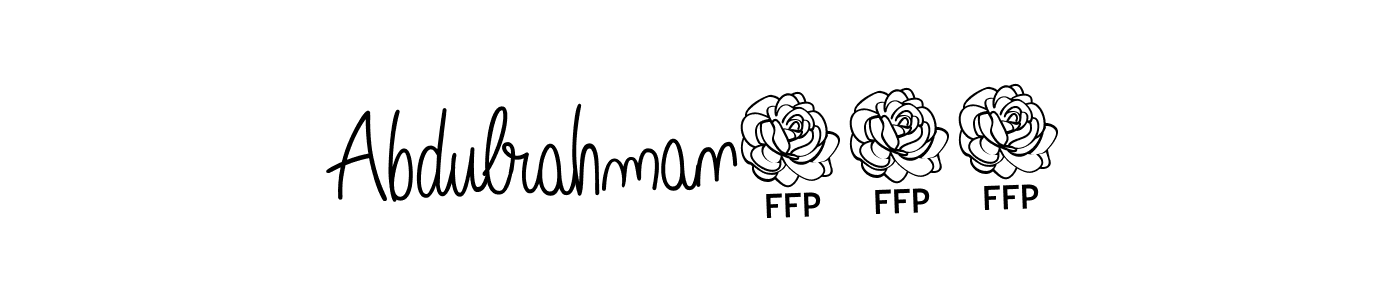 How to make Abdulrahman572 signature? Angelique-Rose-font-FFP is a professional autograph style. Create handwritten signature for Abdulrahman572 name. Abdulrahman572 signature style 5 images and pictures png