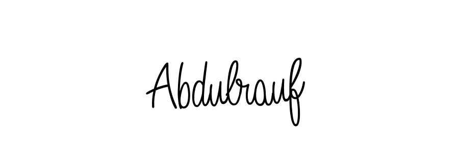 How to Draw Abdulrauf signature style? Angelique-Rose-font-FFP is a latest design signature styles for name Abdulrauf. Abdulrauf signature style 5 images and pictures png