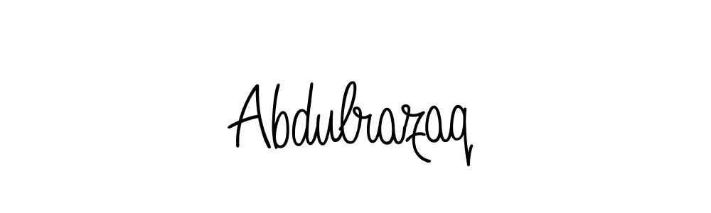 Abdulrazaq stylish signature style. Best Handwritten Sign (Angelique-Rose-font-FFP) for my name. Handwritten Signature Collection Ideas for my name Abdulrazaq. Abdulrazaq signature style 5 images and pictures png