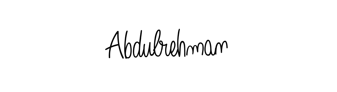Best and Professional Signature Style for Abdulrehman. Angelique-Rose-font-FFP Best Signature Style Collection. Abdulrehman signature style 5 images and pictures png
