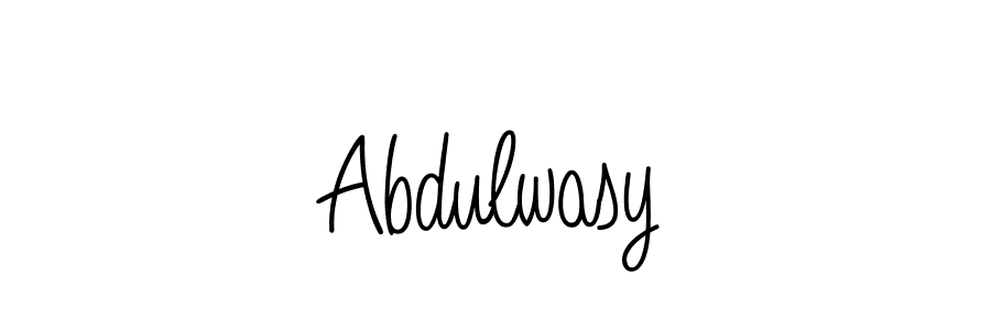 Also we have Abdulwasy name is the best signature style. Create professional handwritten signature collection using Angelique-Rose-font-FFP autograph style. Abdulwasy signature style 5 images and pictures png