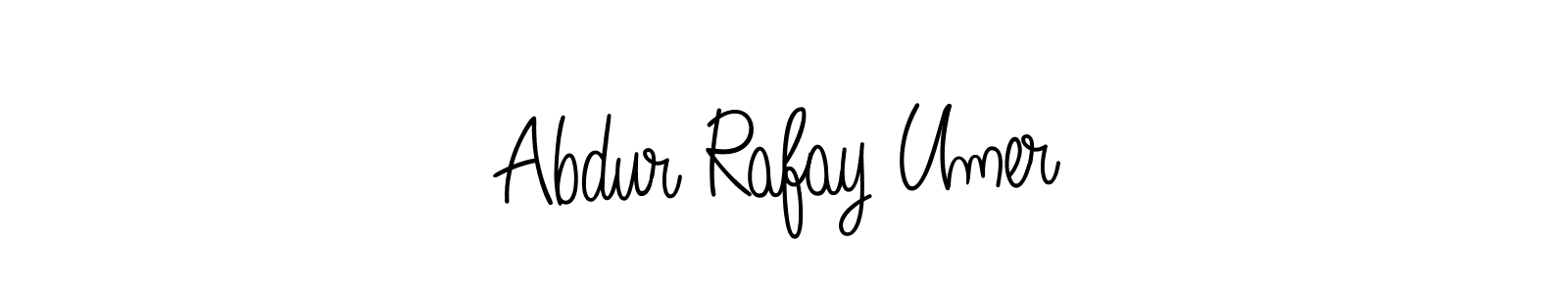 How to make Abdur Rafay Umer signature? Angelique-Rose-font-FFP is a professional autograph style. Create handwritten signature for Abdur Rafay Umer name. Abdur Rafay Umer signature style 5 images and pictures png