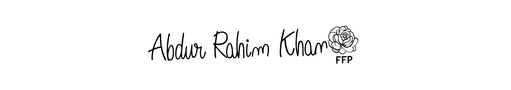 It looks lik you need a new signature style for name Abdur Rahim Khan2. Design unique handwritten (Angelique-Rose-font-FFP) signature with our free signature maker in just a few clicks. Abdur Rahim Khan2 signature style 5 images and pictures png