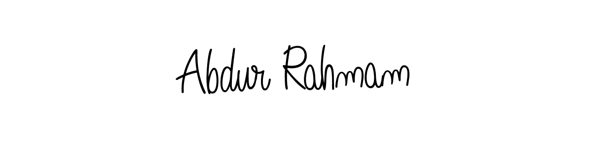 Check out images of Autograph of Abdur Rahmam name. Actor Abdur Rahmam Signature Style. Angelique-Rose-font-FFP is a professional sign style online. Abdur Rahmam signature style 5 images and pictures png
