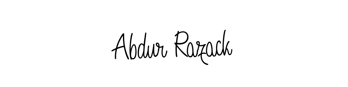 How to Draw Abdur Razack signature style? Angelique-Rose-font-FFP is a latest design signature styles for name Abdur Razack. Abdur Razack signature style 5 images and pictures png