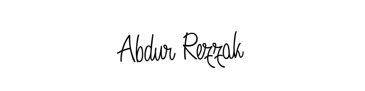 Also You can easily find your signature by using the search form. We will create Abdur Rezzak name handwritten signature images for you free of cost using Angelique-Rose-font-FFP sign style. Abdur Rezzak signature style 5 images and pictures png