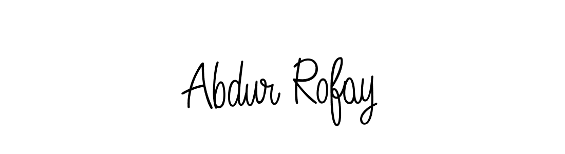 Make a short Abdur Rofay signature style. Manage your documents anywhere anytime using Angelique-Rose-font-FFP. Create and add eSignatures, submit forms, share and send files easily. Abdur Rofay signature style 5 images and pictures png