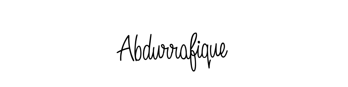 It looks lik you need a new signature style for name Abdurrafique. Design unique handwritten (Angelique-Rose-font-FFP) signature with our free signature maker in just a few clicks. Abdurrafique signature style 5 images and pictures png