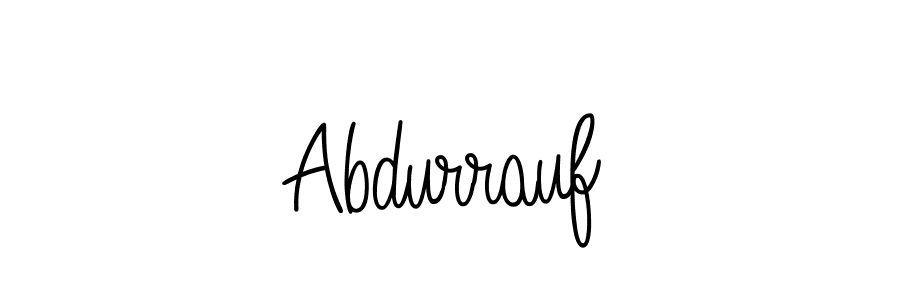 Also we have Abdurrauf name is the best signature style. Create professional handwritten signature collection using Angelique-Rose-font-FFP autograph style. Abdurrauf signature style 5 images and pictures png