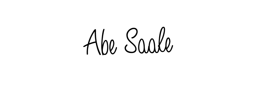 Best and Professional Signature Style for Abe Saale. Angelique-Rose-font-FFP Best Signature Style Collection. Abe Saale signature style 5 images and pictures png