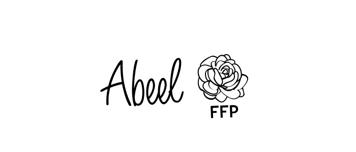 Best and Professional Signature Style for Abeel 7. Angelique-Rose-font-FFP Best Signature Style Collection. Abeel 7 signature style 5 images and pictures png