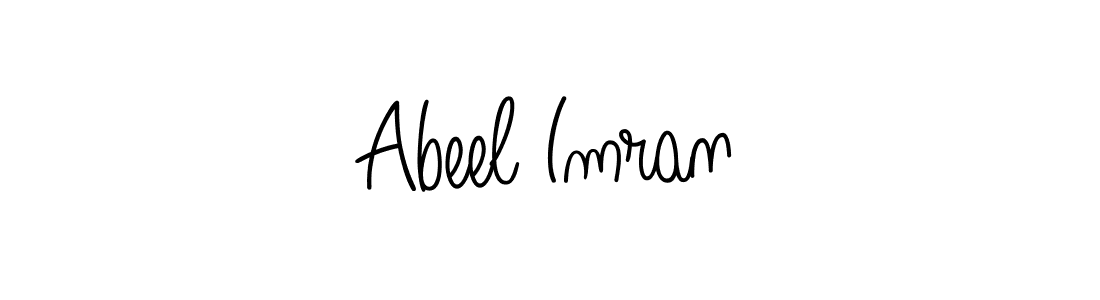 Also we have Abeel Imran name is the best signature style. Create professional handwritten signature collection using Angelique-Rose-font-FFP autograph style. Abeel Imran signature style 5 images and pictures png