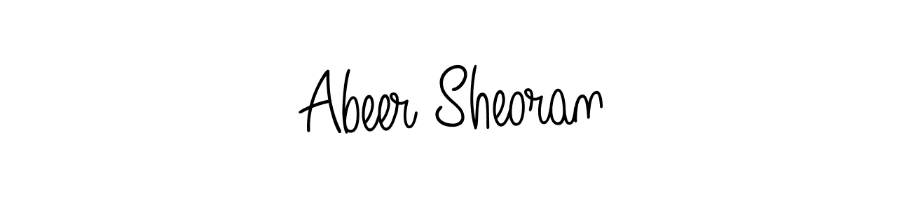 It looks lik you need a new signature style for name Abeer Sheoran. Design unique handwritten (Angelique-Rose-font-FFP) signature with our free signature maker in just a few clicks. Abeer Sheoran signature style 5 images and pictures png
