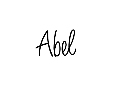 Create a beautiful signature design for name Abel. With this signature (Angelique-Rose-font-FFP) fonts, you can make a handwritten signature for free. Abel signature style 5 images and pictures png