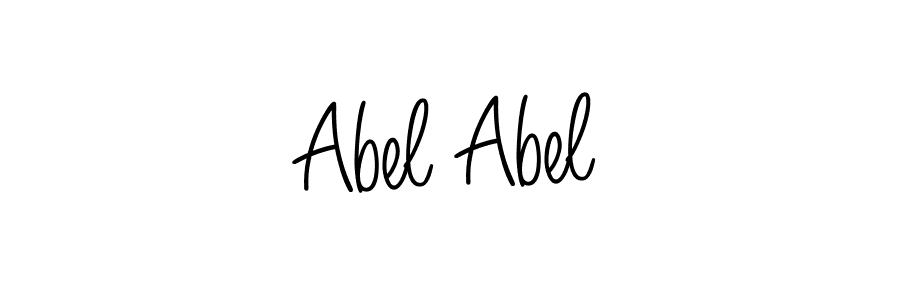 Angelique-Rose-font-FFP is a professional signature style that is perfect for those who want to add a touch of class to their signature. It is also a great choice for those who want to make their signature more unique. Get Abel Abel name to fancy signature for free. Abel Abel signature style 5 images and pictures png