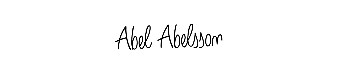 Also we have Abel Abelsson name is the best signature style. Create professional handwritten signature collection using Angelique-Rose-font-FFP autograph style. Abel Abelsson signature style 5 images and pictures png