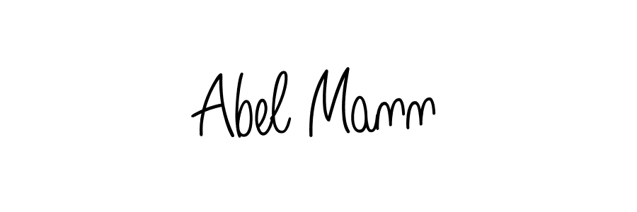 Use a signature maker to create a handwritten signature online. With this signature software, you can design (Angelique-Rose-font-FFP) your own signature for name Abel Mann. Abel Mann signature style 5 images and pictures png