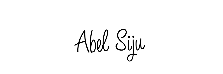 Angelique-Rose-font-FFP is a professional signature style that is perfect for those who want to add a touch of class to their signature. It is also a great choice for those who want to make their signature more unique. Get Abel Siju name to fancy signature for free. Abel Siju signature style 5 images and pictures png