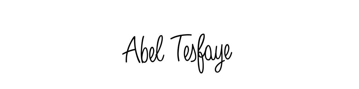 Abel Tesfaye stylish signature style. Best Handwritten Sign (Angelique-Rose-font-FFP) for my name. Handwritten Signature Collection Ideas for my name Abel Tesfaye. Abel Tesfaye signature style 5 images and pictures png