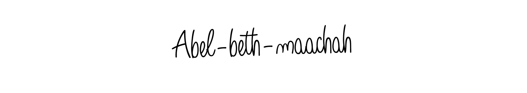 Make a beautiful signature design for name Abel-beth-maachah. Use this online signature maker to create a handwritten signature for free. Abel-beth-maachah signature style 5 images and pictures png