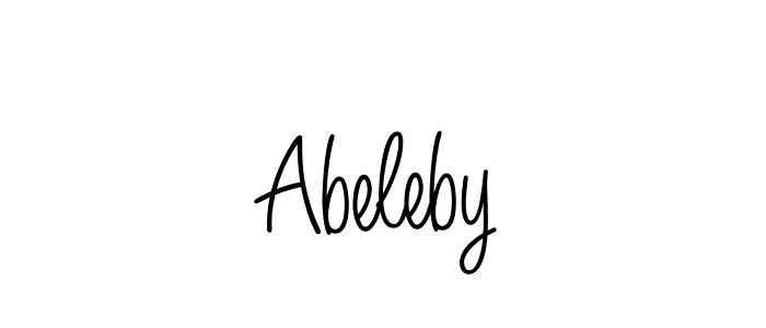 It looks lik you need a new signature style for name Abeleby. Design unique handwritten (Angelique-Rose-font-FFP) signature with our free signature maker in just a few clicks. Abeleby signature style 5 images and pictures png