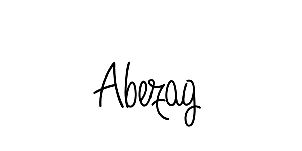 Make a beautiful signature design for name Abezag. Use this online signature maker to create a handwritten signature for free. Abezag signature style 5 images and pictures png