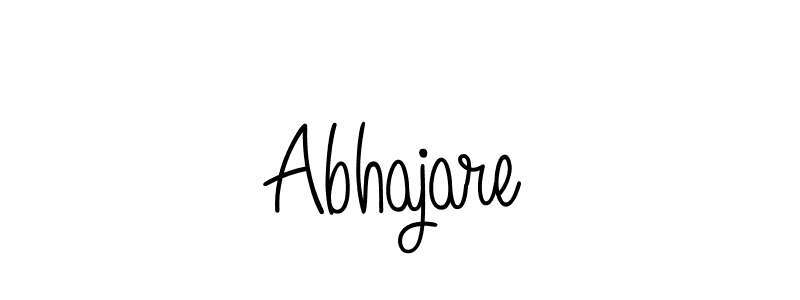 Make a beautiful signature design for name Abhajare. Use this online signature maker to create a handwritten signature for free. Abhajare signature style 5 images and pictures png