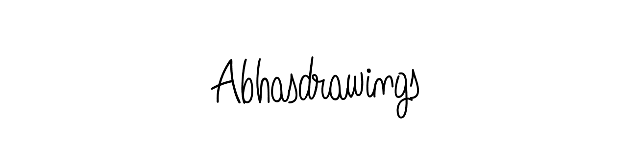 How to make Abhasdrawings signature? Angelique-Rose-font-FFP is a professional autograph style. Create handwritten signature for Abhasdrawings name. Abhasdrawings signature style 5 images and pictures png