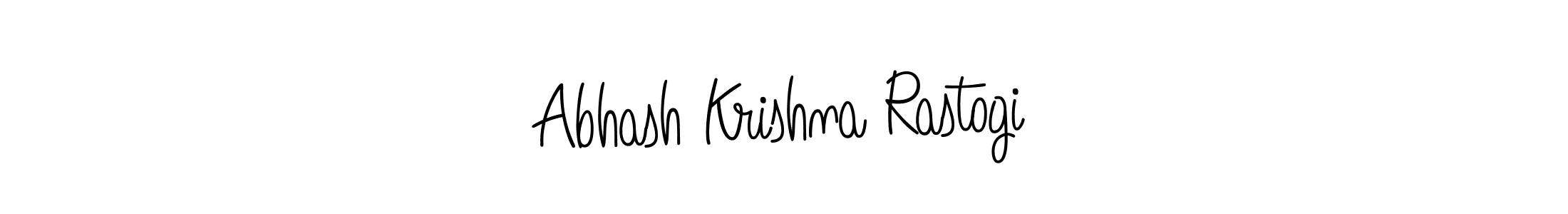 You can use this online signature creator to create a handwritten signature for the name Abhash Krishna Rastogi. This is the best online autograph maker. Abhash Krishna Rastogi signature style 5 images and pictures png