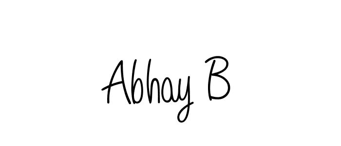 Here are the top 10 professional signature styles for the name Abhay B. These are the best autograph styles you can use for your name. Abhay B signature style 5 images and pictures png
