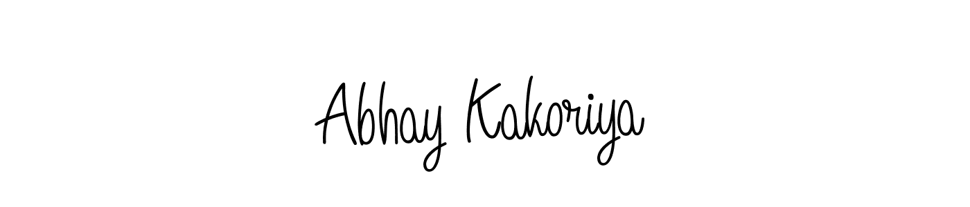 Angelique-Rose-font-FFP is a professional signature style that is perfect for those who want to add a touch of class to their signature. It is also a great choice for those who want to make their signature more unique. Get Abhay Kakoriya name to fancy signature for free. Abhay Kakoriya signature style 5 images and pictures png