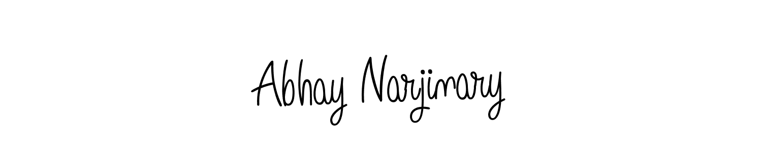 This is the best signature style for the Abhay Narjinary name. Also you like these signature font (Angelique-Rose-font-FFP). Mix name signature. Abhay Narjinary signature style 5 images and pictures png