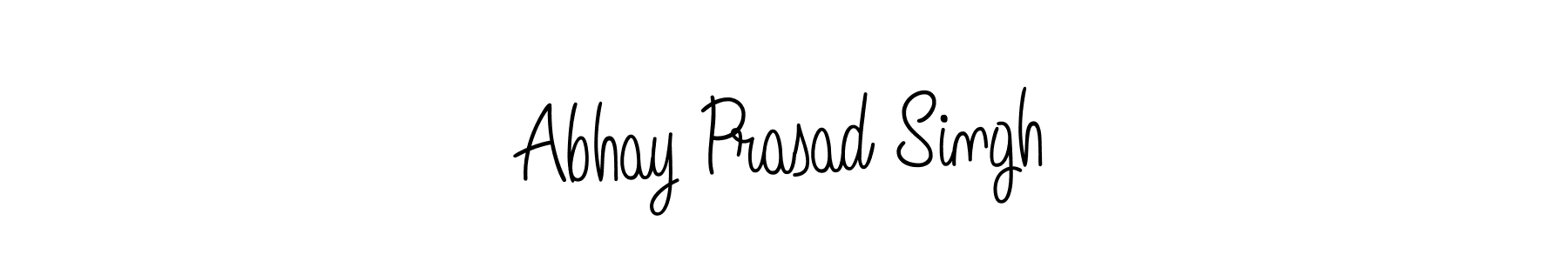 Also You can easily find your signature by using the search form. We will create Abhay Prasad Singh name handwritten signature images for you free of cost using Angelique-Rose-font-FFP sign style. Abhay Prasad Singh signature style 5 images and pictures png