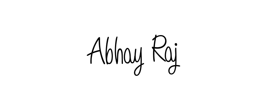 Abhay Raj stylish signature style. Best Handwritten Sign (Angelique-Rose-font-FFP) for my name. Handwritten Signature Collection Ideas for my name Abhay Raj. Abhay Raj signature style 5 images and pictures png