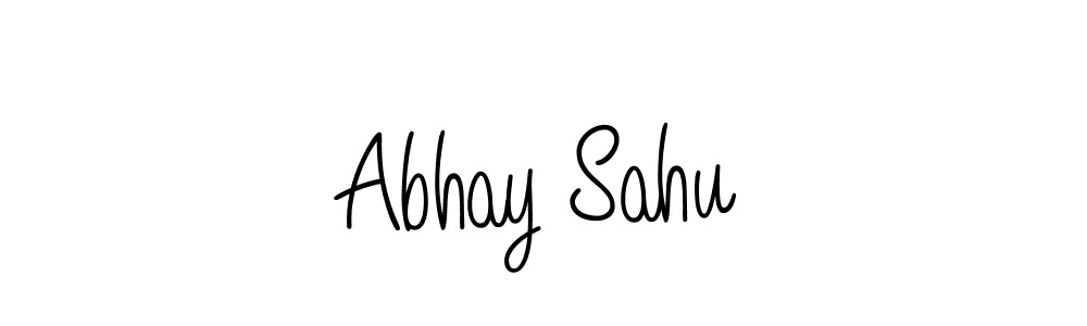 Create a beautiful signature design for name Abhay Sahu. With this signature (Angelique-Rose-font-FFP) fonts, you can make a handwritten signature for free. Abhay Sahu signature style 5 images and pictures png