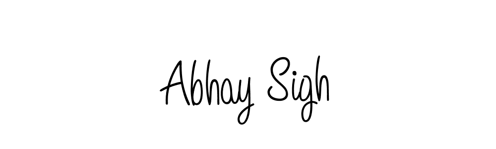 Abhay Sigh stylish signature style. Best Handwritten Sign (Angelique-Rose-font-FFP) for my name. Handwritten Signature Collection Ideas for my name Abhay Sigh. Abhay Sigh signature style 5 images and pictures png