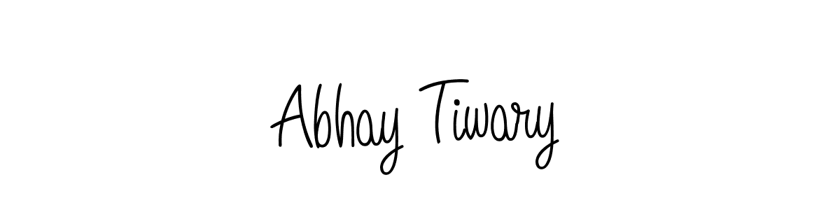 Create a beautiful signature design for name Abhay Tiwary. With this signature (Angelique-Rose-font-FFP) fonts, you can make a handwritten signature for free. Abhay Tiwary signature style 5 images and pictures png