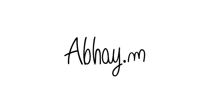 Here are the top 10 professional signature styles for the name Abhay.m. These are the best autograph styles you can use for your name. Abhay.m signature style 5 images and pictures png