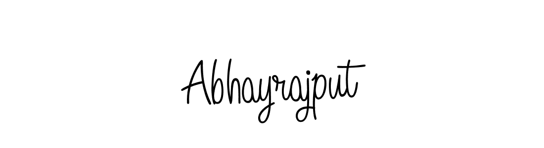 How to make Abhayrajput signature? Angelique-Rose-font-FFP is a professional autograph style. Create handwritten signature for Abhayrajput name. Abhayrajput signature style 5 images and pictures png