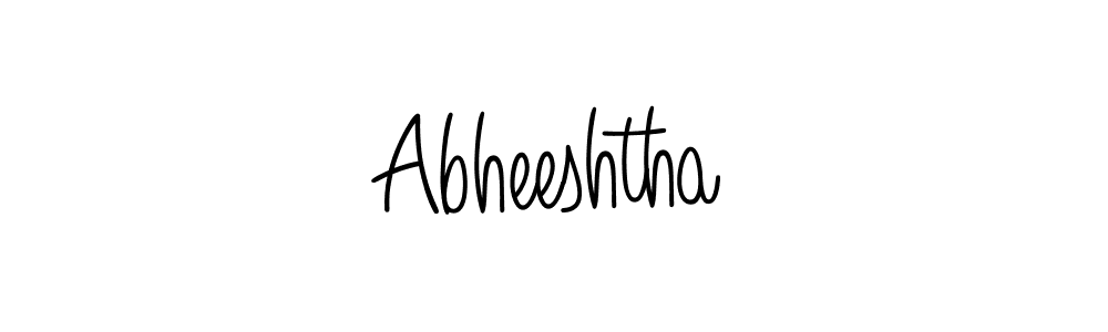 You should practise on your own different ways (Angelique-Rose-font-FFP) to write your name (Abheeshtha) in signature. don't let someone else do it for you. Abheeshtha signature style 5 images and pictures png