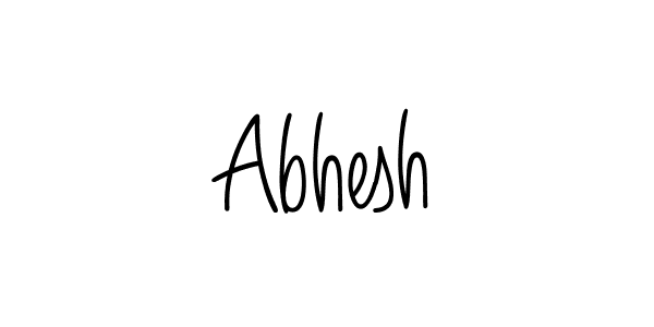 Also we have Abhesh name is the best signature style. Create professional handwritten signature collection using Angelique-Rose-font-FFP autograph style. Abhesh signature style 5 images and pictures png