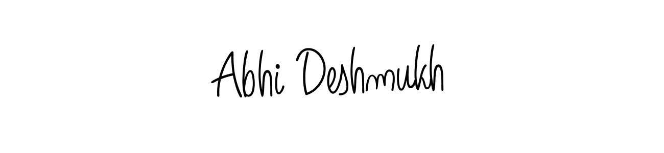 Similarly Angelique-Rose-font-FFP is the best handwritten signature design. Signature creator online .You can use it as an online autograph creator for name Abhi Deshmukh. Abhi Deshmukh signature style 5 images and pictures png