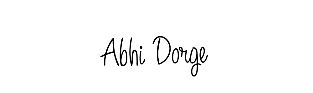 Also You can easily find your signature by using the search form. We will create Abhi Dorge name handwritten signature images for you free of cost using Angelique-Rose-font-FFP sign style. Abhi Dorge signature style 5 images and pictures png