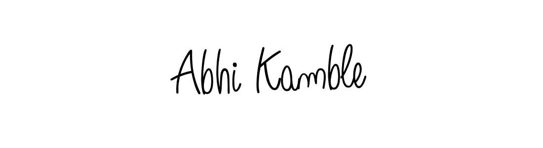 if you are searching for the best signature style for your name Abhi Kamble. so please give up your signature search. here we have designed multiple signature styles  using Angelique-Rose-font-FFP. Abhi Kamble signature style 5 images and pictures png